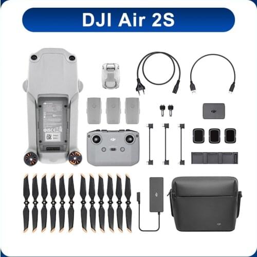 DJI Air 2S drone /DJI Air 2S fly more combo drone with 1-inch CMOS Sensor large 2.4μm pixels 12km 5.4K Video Brand new in stock