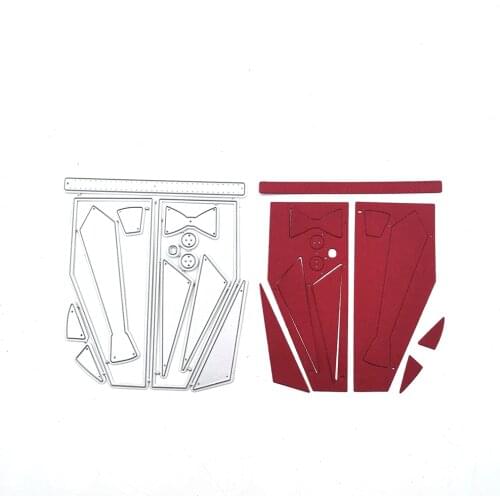 Julyarts Business Suit Metal Dies for Card Making New for 2021 For DIY Scrapbooking Album Cards Decorative Craft Embossing Dies