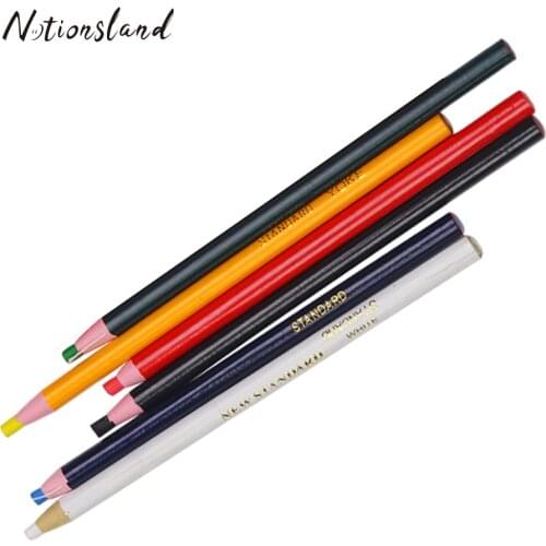 6Pcs/Lot Cut-free Sewing Tailors Chalk Pencils Fabric Marker Pen Tailors Chalk DIY Garment Craft Tools Sewing Accessories