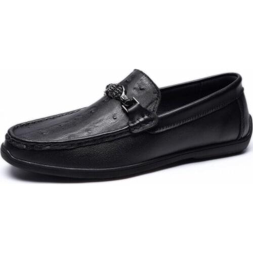 Loafers for Men Fashion Shoes Men High Quality Comfy Slip-on Mens Moccasins Male Soft Footwear Brand Leather Men Casual Shoes