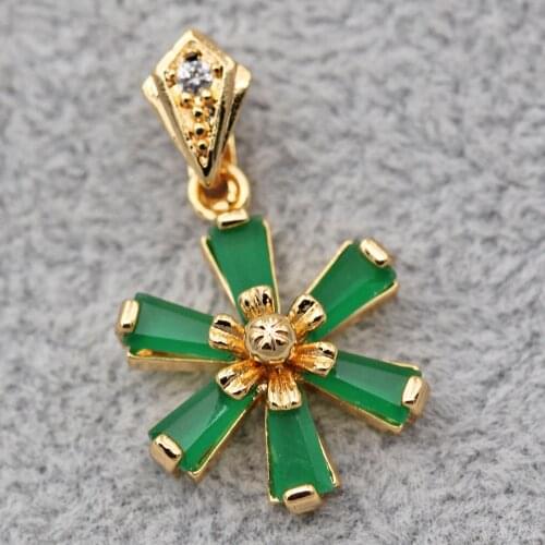 Fashion Pendant for Womens Gold plated Waterdrop Purple Zirconia Pendant for Necklace Fashion Wedding Jewelry accessories Gift