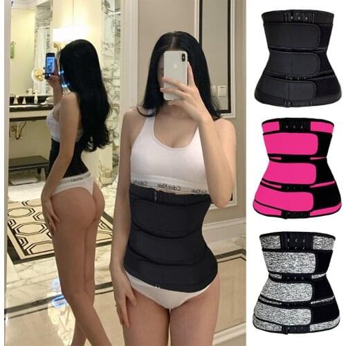 Neoprene Sweat Belt Waist Trainer Corset Trimmer Belt for Women Weight Loss Waist Cincher Shaper Slimming Belt Fajas Shapewear
