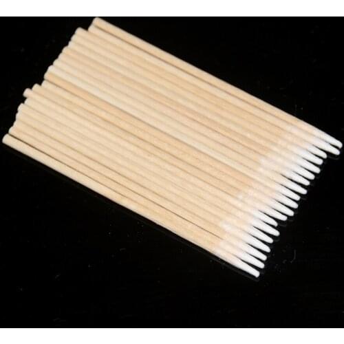 1000 PCS permanent makeup 7.5mm Clean Sticks Buds Tip Cotton swabs microblading accesories for eyebrow microblading aftercare