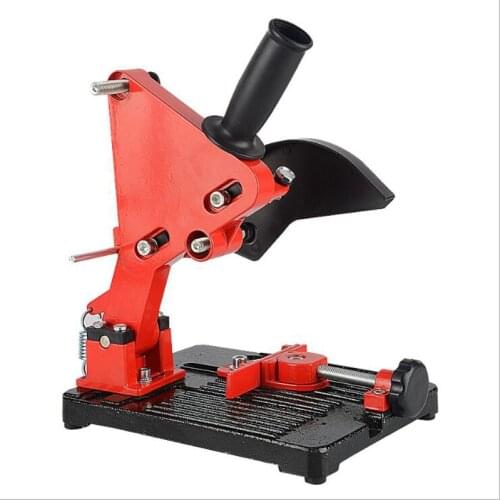 Angle Grinder Stand Angle Grinder Bracket Holder Support for 100-125 Angle Grinder DIY Cutting Stand Power Tools Accessories