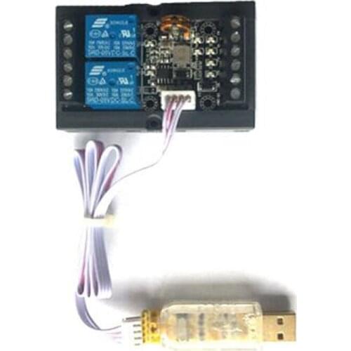 PLC FX1N-06MR Industrial Relay Module Delay Module with shell +Programming line