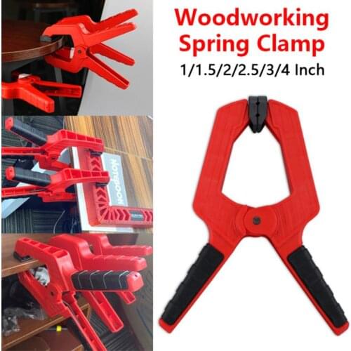 Heavy Duty Woodworking Plastic Spring Clamp Strong A Type Extra Large Clip Nylon Wood Carpenter Spring Clamps Tool