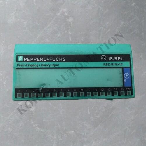 PEPPLERL+FUCHS MODULE RSD-BI-EX16 USED IN GOOD CONDITION GOODS IN STOCK ORIGINAL