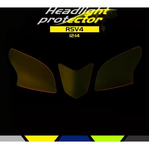 For Aprilia RSV4 RR RSV4 RF 2015-2018 Motorcycle Front Headlight Protector Cover Shield Screen Lens Acrylic