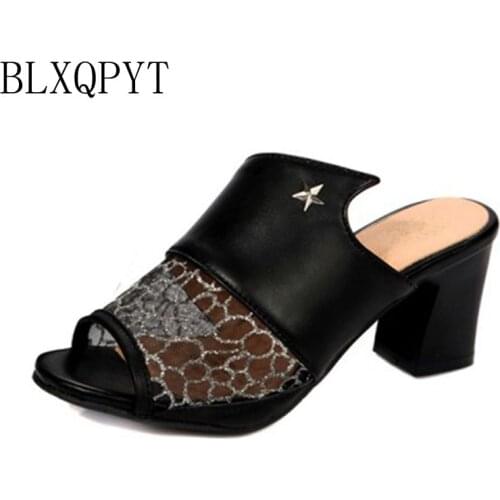 BLXQPYT Plus Sandalias Mujer Sapato Feminino Big Size 31-47 Summer Style Women Shoes Casual Home Beach Sandals Slippers T507