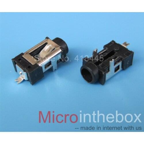 1000PCS/LOT DC Power connector DC055 DIP Power Supply plug DC-055 2.5 * 0.7 for Notebook Power Socket Flat