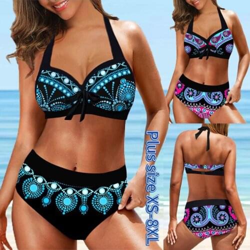 2021 summer women swimsuit Sexy two Pieces Bikini New Push Up Bikini Set Beachwear Biquini pringting big size breathe swim Suit