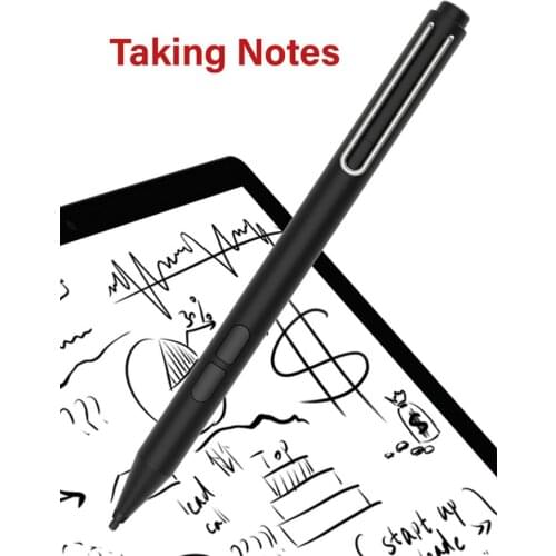 Active Stylus Pen Aluminum Alloy Pressure Sensitivity Stylus Active Pen Surface Laptop Stylus Pen For Microsoft ASUS HP Sony