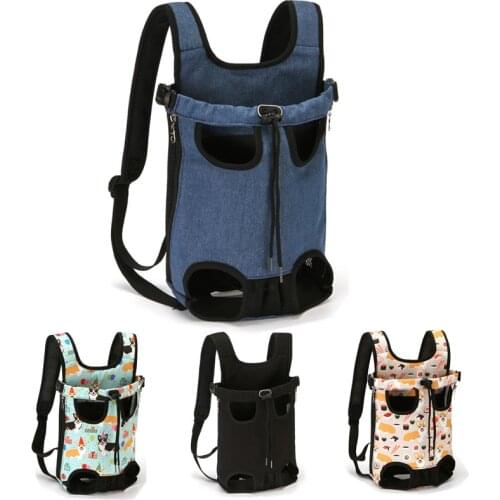 Pet Carrier Cat Chest package Canvas Breatable Puppy Travel Pets bag for Small Dog Chihuahua Corgi Cat Carrier Pets Accessories