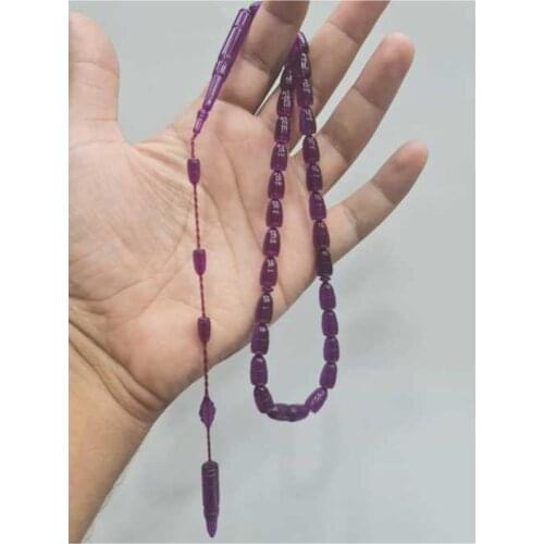 Islamic Tasbih Muslim Rosary Beads 33 Prayer Rosary For Men Bracelet For Men Accessory amber oltu amber stone Handmade Turkey