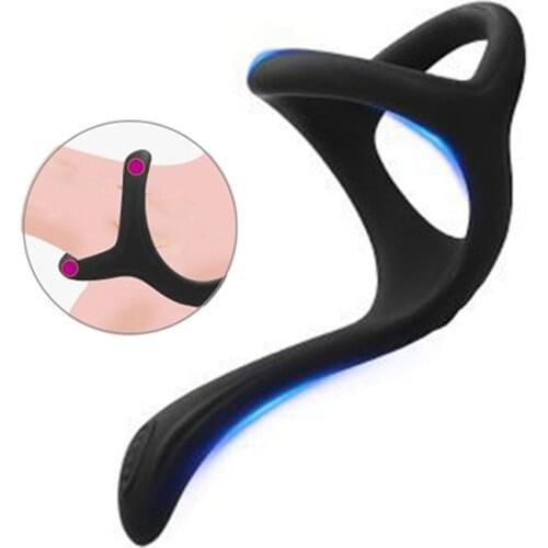 Delayed Ejaculation Penis Ring Cock Ring for Men Chastity Cage Sex Toy for Couples Dick Enlarger Rings Male Masturbator