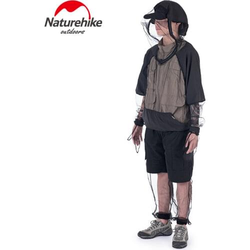 Naturehike Anti-mosquito Clothing Set Ultra-fine Perspective Mesh Unisex Fishing Summer Camping Bug Wearing