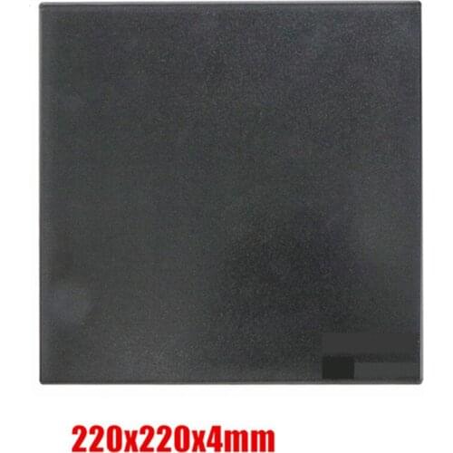 220x220x4mm Upgrade Self-adhesive Build Surface Glass plate for Wanhao I3 Creality ENDER-3 Anet A8 3D Printer Heated Bed
