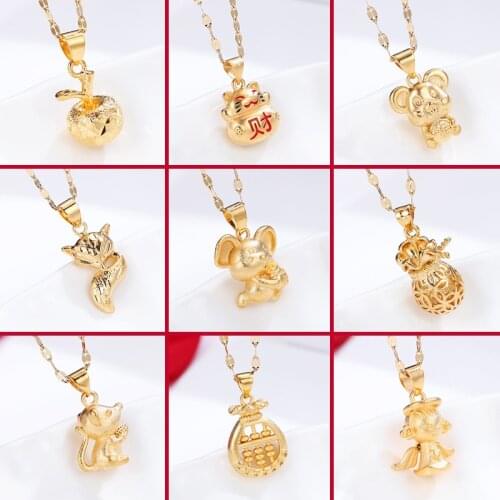 QINGYI Women's Pendants Zodiac Signs