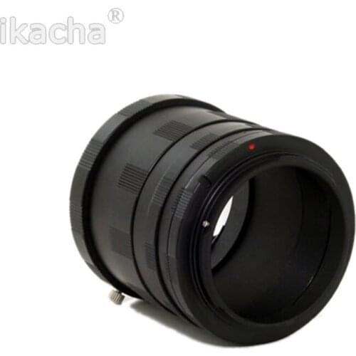 Manual Macro Extension Tube Lens Ring Adapter DSLR Camera for Canon 1100D 1000D 650D 600D 550D 500D 9mm 16mm 30mm Lens