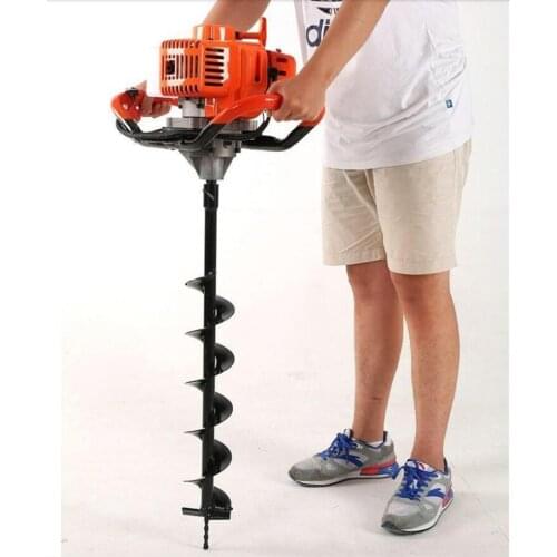 S type Portable screw planter a machine for drilling holes and carrying trees Digging machine planting trees