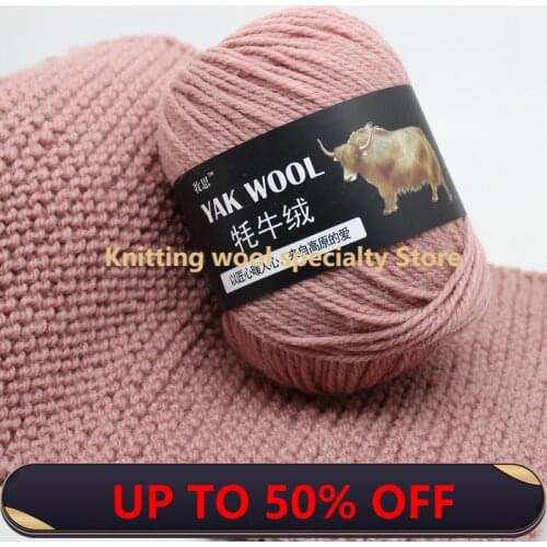 3pcs 300g Yak Wool 3-strand Wool Yarn Hand-knitted Medium Coarse Sweater Coat Yarn Crocheted Scarf Hat Wholesale Wool Yarn