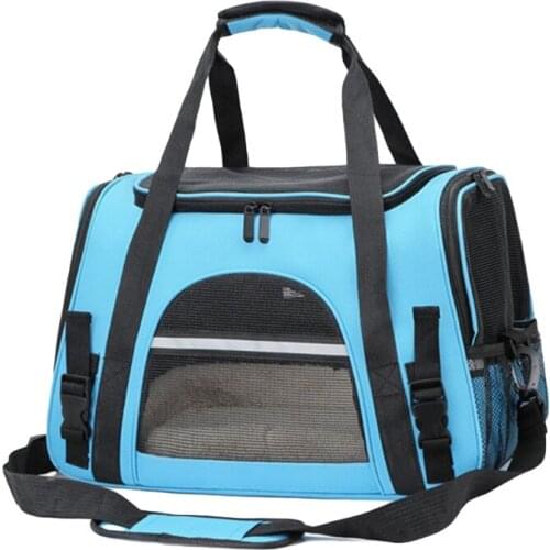 Carring Bag for Small Dog Practical Pet Supplies Cat Bag Large Pet Backpack Out Portable Pet Shoulder PU Breathable Spac