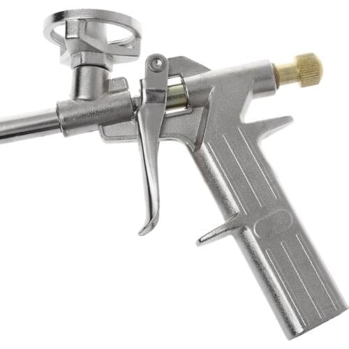 High quality Foam Expanding Spray Gun Bubble Sealant Dispensing PU Insulating Applicator Tool Aluminum Alloy