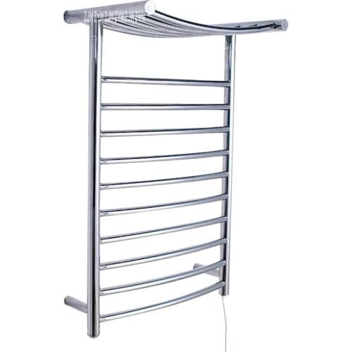 YMT-9030 304 Stainless Steel Towel Warmer Bathroom Toilet Heated Towel Rail Wall Mounted Electric Heating Towel Drying Rack