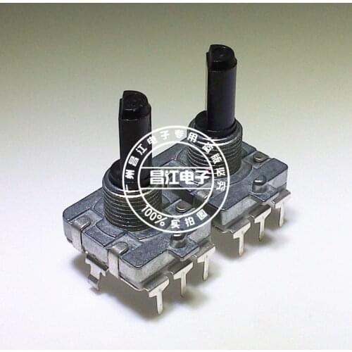 1 Piece Microwave Washing Machine Power Amplifier Volume 360 Degree Rotary Encoder 24 Bit Half Axis 20MM 3 Feet