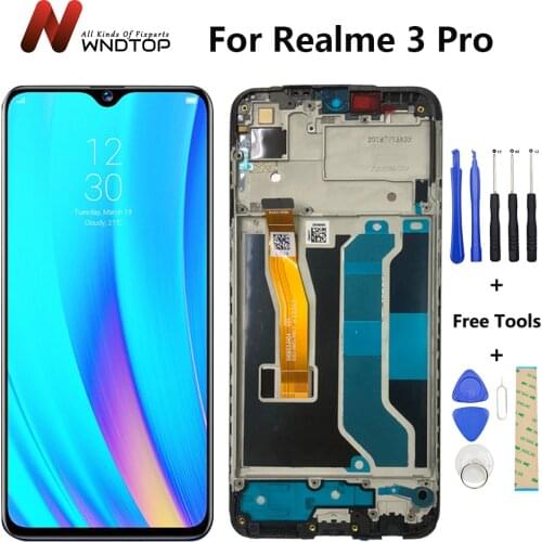 100% Tested For Realme 3 Pro LCD Display Touch Screen Digitizer Assembly Replacement For Oppo Realme 3 Pro LCD RMX1851 LCD