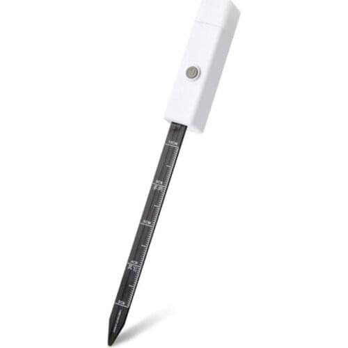 ABSF Soil Moisture Meter Sensor Monitor Tester 3-Color Flashing Light Hygrometer for Planting Garden Moist Testing Instrument