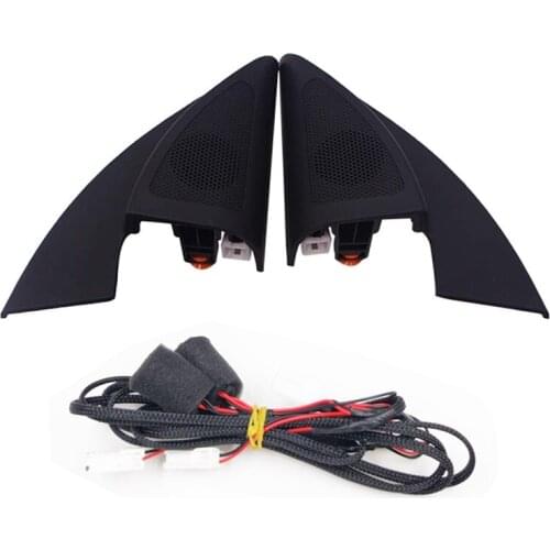 Audio Triple-cornered Head Drive Speakers Tweeter Horn Audio Wire for Kia Rio 4 KX CROSS 2017 2018 K2 KIA Rio X-Line