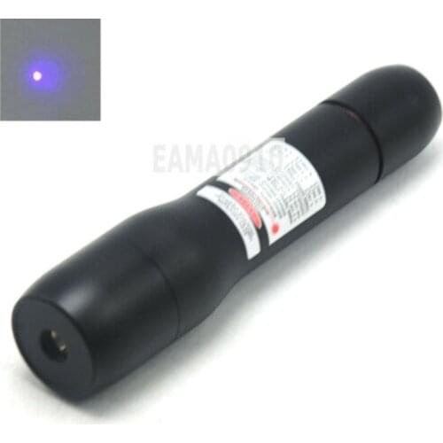 Focusable Waterproof 405nm 1mW Portable Laser Pointer LED Torch 405T-200-F-W