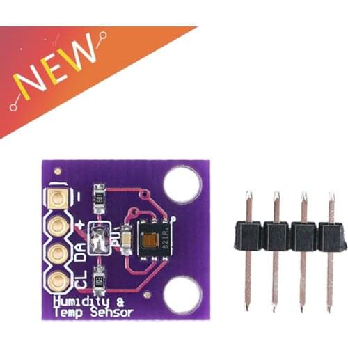 HDC1080 Temperature Humidity Sensor Module GY-213V-HDC1080 Module High Precision for Smart Home IOT