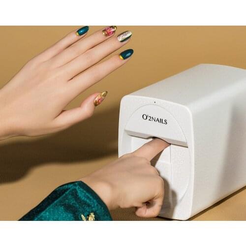 Intelligent Nail Machine Printer Mobile 3D Painted Printing Net Portable Celebrity Home Automatic Nail Machine With Cartridge
