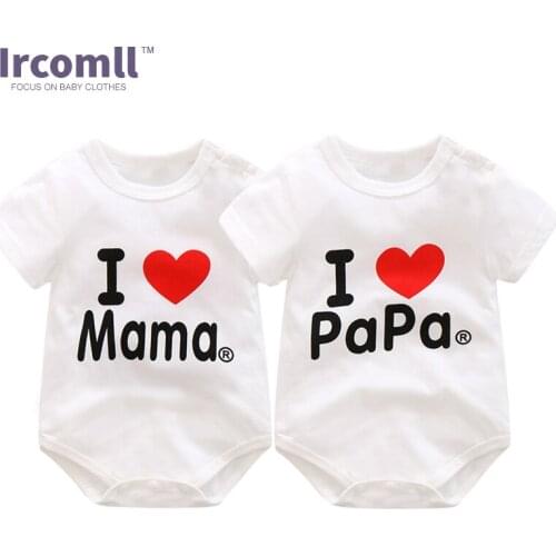 Ircomll Bodysuit With Short Sleeves For Babies