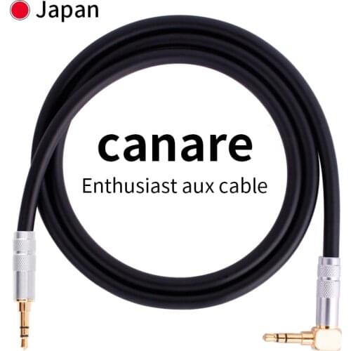 Canare Aux Cable Jack 3.5MM To 3.5MM Audio Cable Jack Speaker Cable For iPhone Computer Car Speaker For iPad For Huawei Xiaomi
