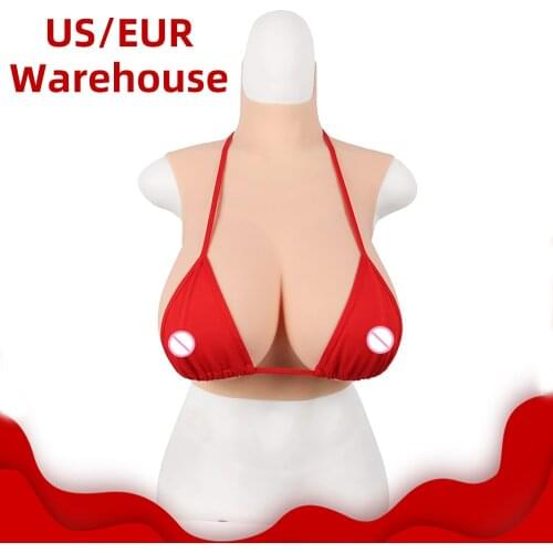 KnowU Transgender Big Tits H Cup Breast Forms Mastectomy Transvestites Crossdress силиконовые формы груди formas Fake Boobs