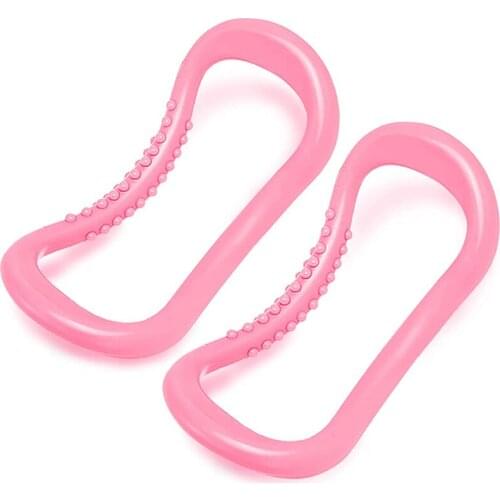 Yoga Ring Pilates Training Ring for Back and Leg Pain Home Workouts Gym for Stretches and Strengthen Chest Thighs Arms Core
