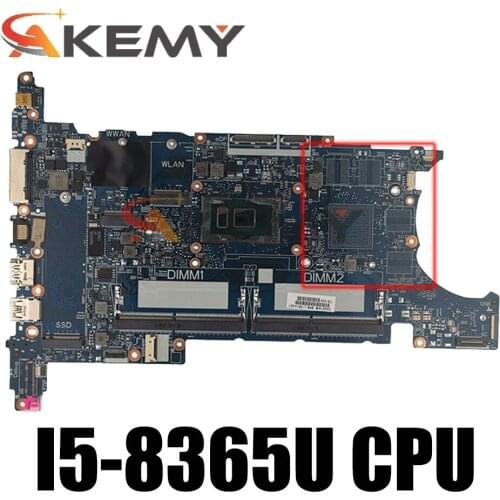 For HP EliteBook 840 G6 850 G6 Laptop Motherboard I5-8365U CPU L62759-601 L62759-001 6050A3022501-MB-A01 DDR4 100% Tested
