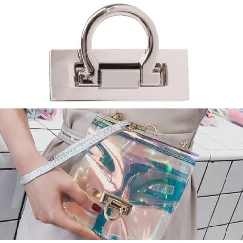 Metal Clasp Turn Twist Lock for DIY Craft Shoulder Bag Purse Handbag Hardware S06 21 Dropshipping