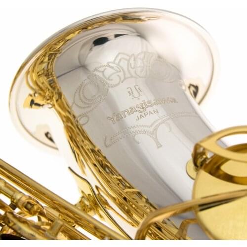 MFC Alto Saxophone A-9933 A-W033 Copper Nickel Alloy Elite Model Silver Neck Bell Sax Professional Mouthpiece Reeds Neck