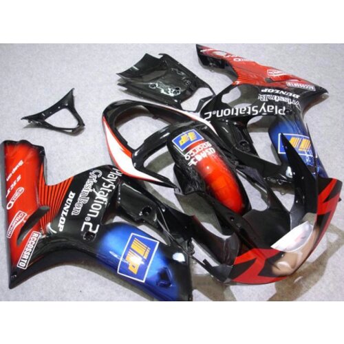 Low price ABS Fairing kit For Kawasaki Ninja ZX6R 2003 2004 03 *04 100%fit Fairings ( Full plastic parts ) k65