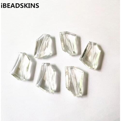 New arrival! 28x20mm 180pcs Clear acrylic irregular shape beads for Necklace,Earrings parts,hand Made Jewelry DIY