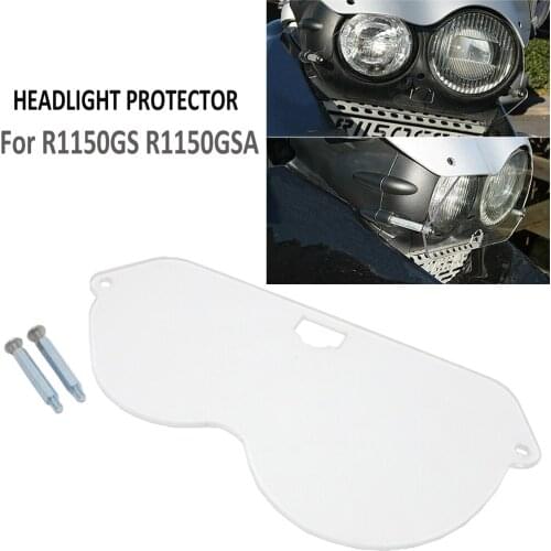 NEW Acrylic Motorcycle For BMW R1150GS R1150GSA R 1150 GS GSA Headlight Protector Guard Lense Cover