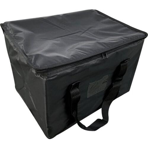 Food Container Portable Large Capacity Takeaway With Handle Lightweight Folding Solid Pizza Delivery Bag Keep Fresh Oxford Cloth