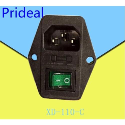 Prideal 2017 3D Printer Parts for Prusa i4 Parts Power supply switch/Adapter XD-110-C