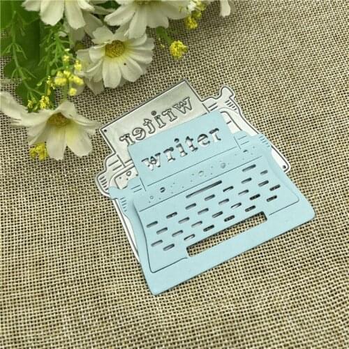 Printer typewriter Metal Cutting Dies Stencils For DIY Scrapbooking Decorative Embossing Handcraft Die Cutting Template DIY
