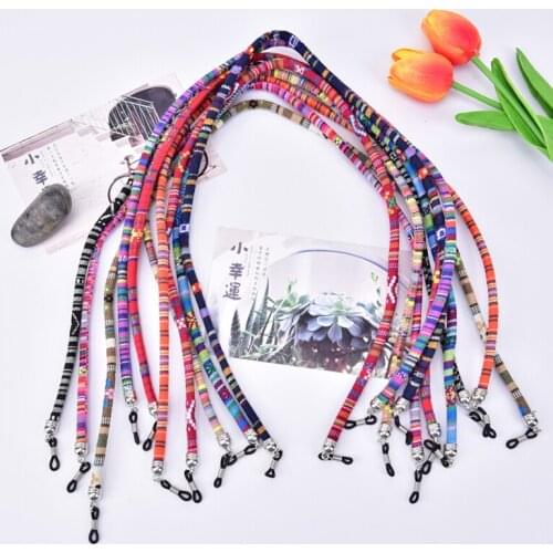 1PCS Practical Ethnic Rope Glasses Strap Eyewear Lanyard Holder Chain Eyeglass Cotton Neck String Cord Sunglasses Retainer