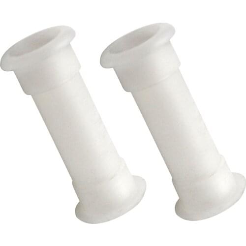 2pcs Boat 3/4 Inch Thru Hull White Drain Tube Up To 2 1/2 Plastic